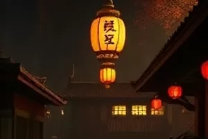 伦理影视首页横版主图，两代人隔着一张旧木桌对坐，桌上摊着一封未拆的信