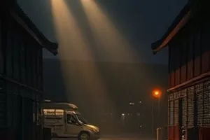 《合租协议》封面，餐桌中央压着一张写满条款的协议书