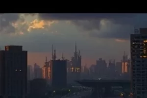 《旧信未拆》封面，牛皮纸信封压在旧木桌上，旁边放着一支钢笔